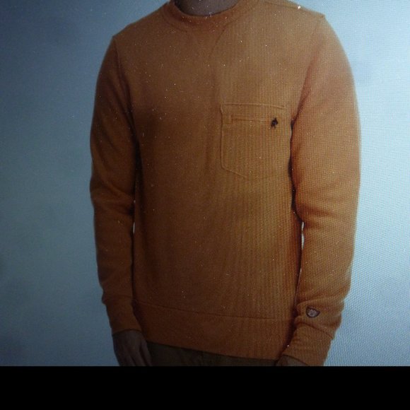 NEW Arthur Beale super soft Crewneck zip front pocket pullover sz L & XXL - Picture 3 of 16